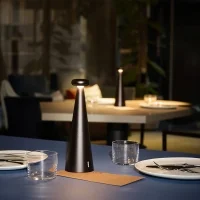 Alessi Bedin lampada da tavolo a batteria