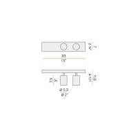 Panzeri Carl2 ceiling lamp Panzeri Carl2 ceiling lamp