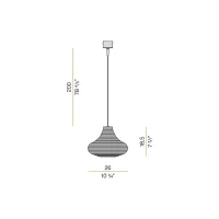 Panzeri Emma suspension lamp
