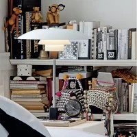 Louis Poulsen PH 4/3 Lampada da Tavolo Bianco By Poul Henningsen