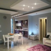 Lampo Faretto GU10 in Gesso Tondo per Led da Incasso con Vetro