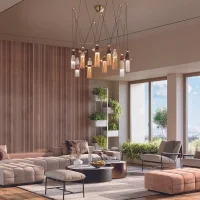 Masiero Nappe N1 suspension lamp