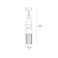 Masiero Nappe N7 suspension lamp
