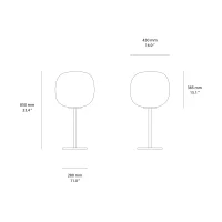 Foscarini Gem Alta led table lamp