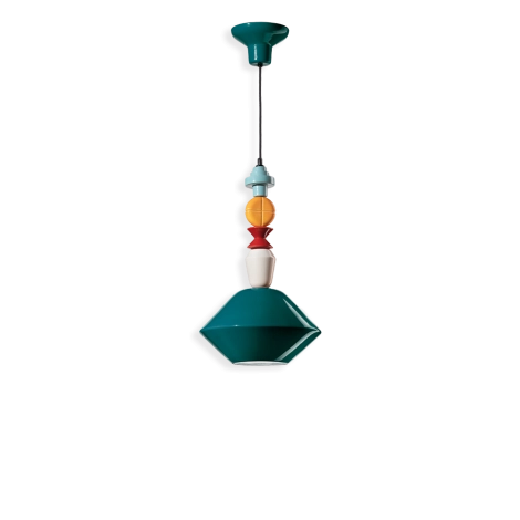 Ferroluce Lariat suspension lamp