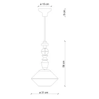 Ferroluce Lariat lampada a sospensione