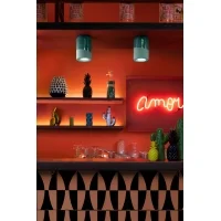 Ferroluce Pi ceiling lamp