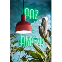 Ferroluce Caxixi suspension lamp
