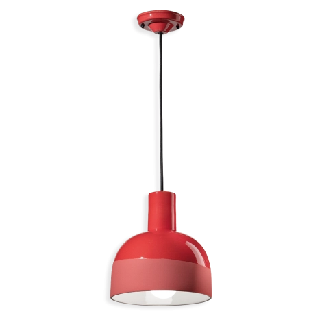Ferroluce Caxixi suspension lamp