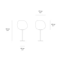 Foscarini Gregg Alta led table lamp