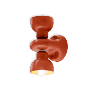 Ferroluce Berimbau bi-emission wall lamp