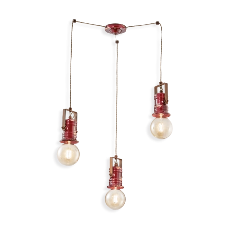 Ferroluce Urban Multipla lampada a sospensione