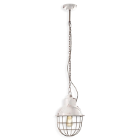 Ferroluce Industrial Vintage 2 lampada a sospensione Ferroluce Industrial Vintage 2 lampada a sospensione