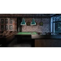 Ferroluce Industrial 4 lampada a sospensione