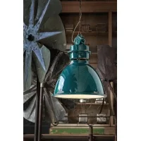 Ferroluce Industrial 4 lampada a sospensione