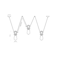 Ferroluce Urban lampada a sospensione