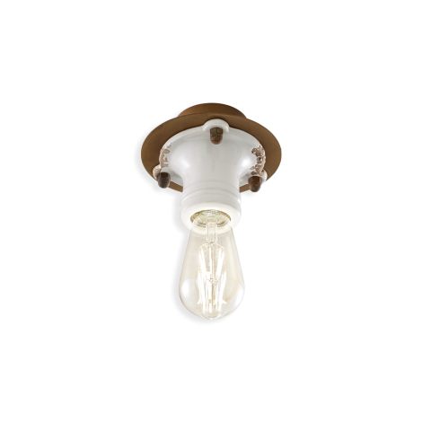 Ferroluce Pipes ceiling lamp