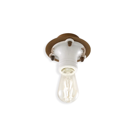 Ferroluce Pipes ceiling lamp