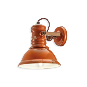 Ferroluce Industrial lampada da parete