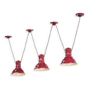 Ferroluce Industrial Multipla lampada a sospensione
