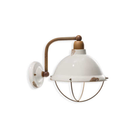 Ferroluce Industrial Vinatge wall lamp