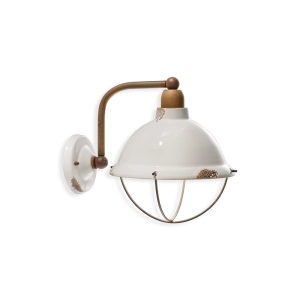 Ferroluce Industrial Vinatge lampada da parete