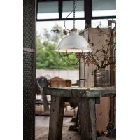 Ferroluce Industrial Vintage lampada a sospensione