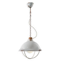 Ferroluce Industrial Vintage lampada a sospensione