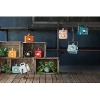 Ferroluce Industrial lampada a sospensione