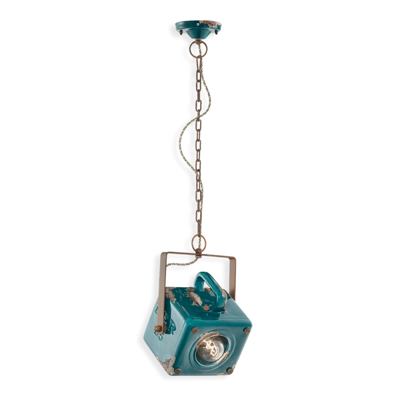 Ferroluce Industrial suspension lamp Ferroluce Industrial suspension lamp