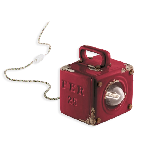 Ferroluce Industrial Vintage Table Lamp
