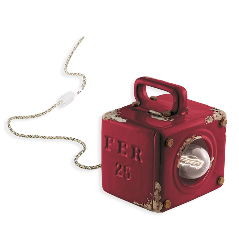 Ferroluce Industrial Vintage Table Lamp Ferroluce Industrial Vintage Table Lamp