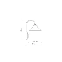 Ferroluce Colors wall lamp