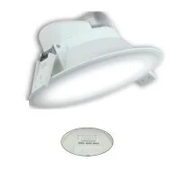 Lampo Faro SYDNEY 25W da Incasso Con Emergenza LED Tondo