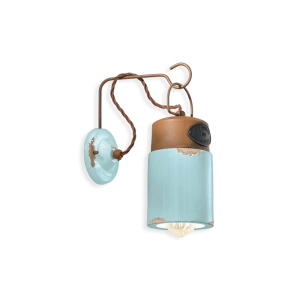Ferroluce Industrial wall lamp