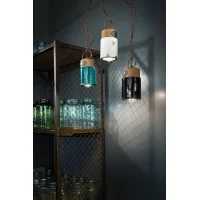 Ferroluce Industrial lampada a sospensione
