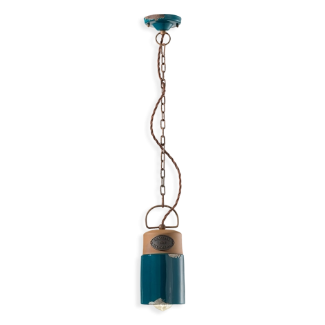 Ferroluce Industrial lampada a sospensione