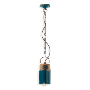 Ferroluce Industrial lampada a sospensione