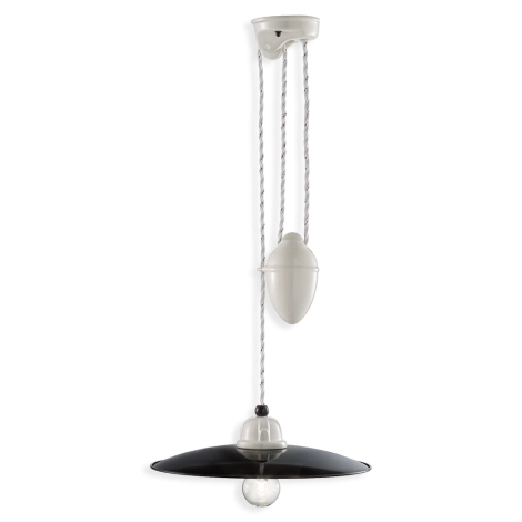 Ferroluce B&W 3 lampada a sospensione