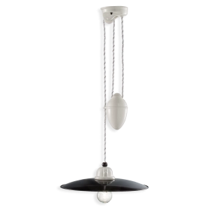 Ferroluce B&W 3 lampada a sospensione