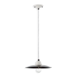 Ferroluce B&W 2 lampada a sospensione