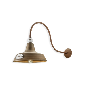Ferroluce Grunge lampada da parete