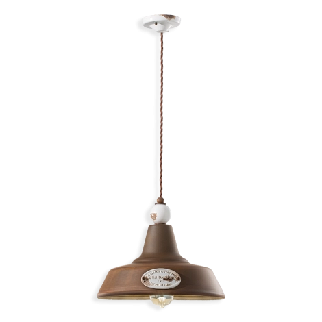Ferroluce Grunge 2 lampada a sospensione
