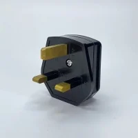 Presa Spina Inglese UK 13A 2P+T Nero Maschio Di Rete Connettore di Alimentazione Presa Spina Inglese UK 13A 2P+T Nero Maschio Di Rete Connettore di Alimentazione