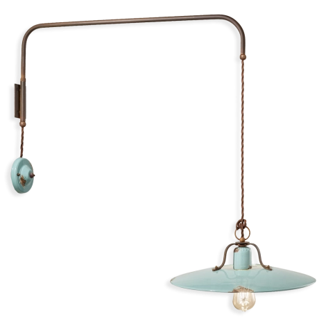 Ferroluce Country lampada da parete