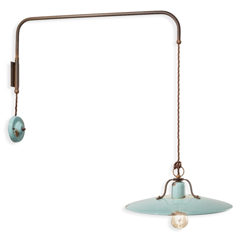 Ferroluce Country wall lamp