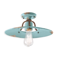Ferroluce Country ceiling lamp