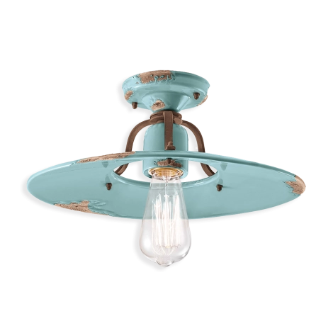 Ferroluce Country ceiling lamp