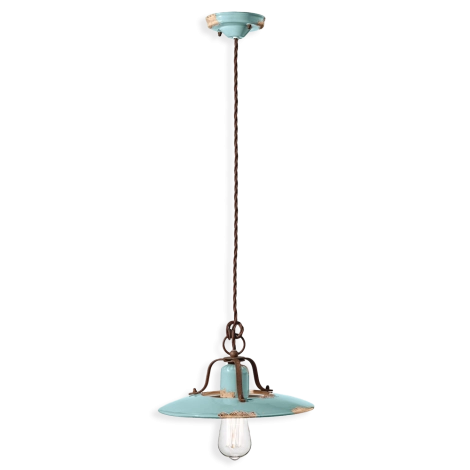 Ferroluce Country 2 suspension lamp