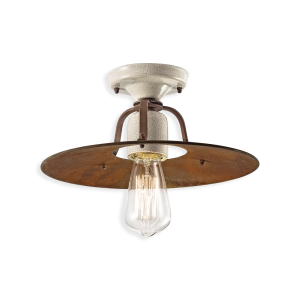 Ferroluce Grunge ceiling lamp